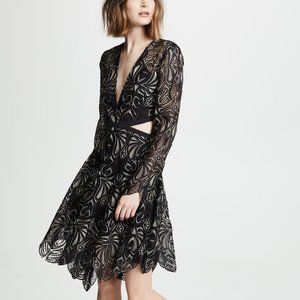 Thurley Womens Sexy Cutouts Lace Dress NEW